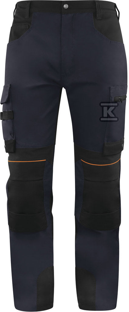 Spodnie mach 5 z bawełny (60%) i poliestru (40%), 280 g/m2 granatowo-czarny 3XL