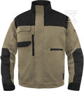 Bluza mach 5 z bawełny (60%) i poliestru (40%), 280 g/m2 beżowo-czarny S
