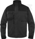 Bluza mach 5 z bawełny (60%) i poliestru (40%), 280 g/m2 szaro-czarny 5XL