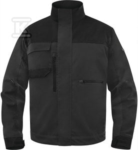 Bluza mach 5 z bawełny (60%) i poliestru (40%), 280 g/m2 szaro-czarny M
