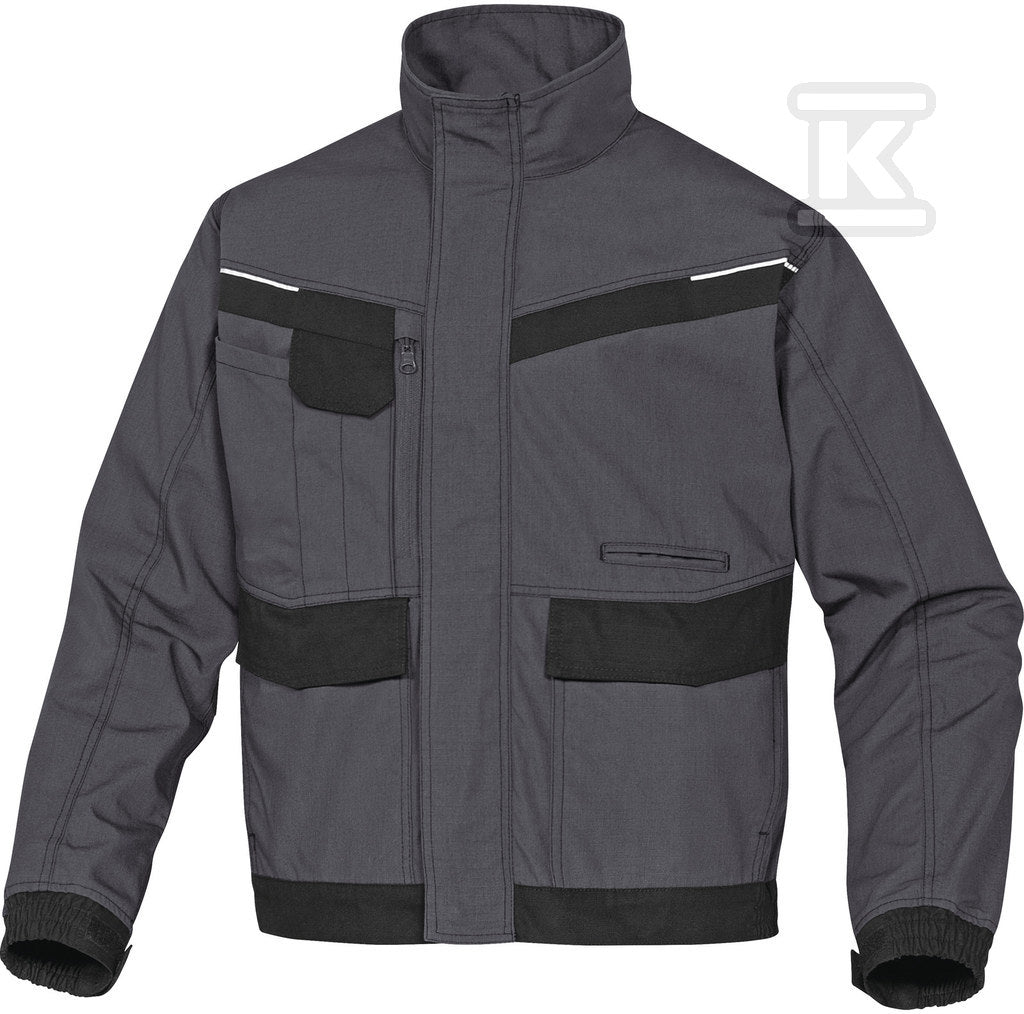 Bluza mach 2 corporate z poliestru (65%) i bawełny (35%), 260 g/m2, ripstop szaro-czarny XL