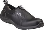 Półbuty z mikrofibry i poliuretanu, podeszwa z pu jednolitej gęstości czarny 45