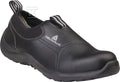 Półbuty z mikrofibry i poliuretanu, podeszwa z pu jednolitej gęstości czarny 42