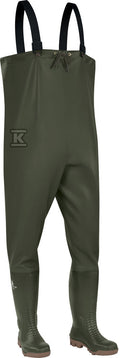 Wodery bezpieczne z pvc khaki-beżowy 38