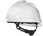 Hełm ochronny z polipropylenu, z regulacją rotor, +50°c/-30°c*, mm*, 440 vac, izolacja elektryczna (en50365) pomarańczowy regulowany
