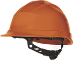 Hełm ochronny z polipropylenu, z regulacją rotor, +50°c/-30°c*, mm*, 440 vac, izolacja elektryczna (en50365) pomarańczowy regulowany