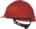 Hełm ochronny z polipropylenu, z regulacją rotor, +50°c/-30°c*, mm*, 440 vac, izolacja elektryczna (en50365) pomarańczowy regulowany