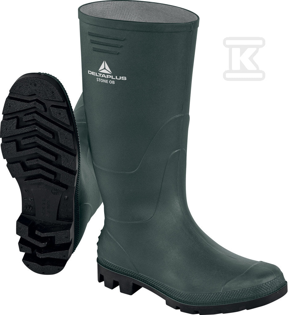 Obuwie robocze z pvc - zastępuje joucas2no zielono-czarny 45