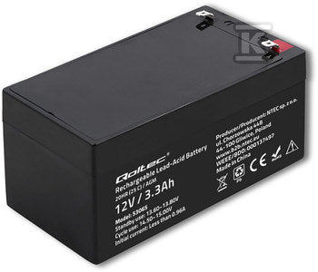 Akumulator AGM 12V 3.3Ah max. 49.5A