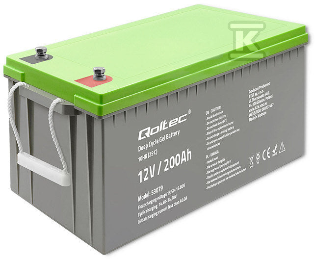 Akumulator żelowy Deep Cycle 12V 200Ah