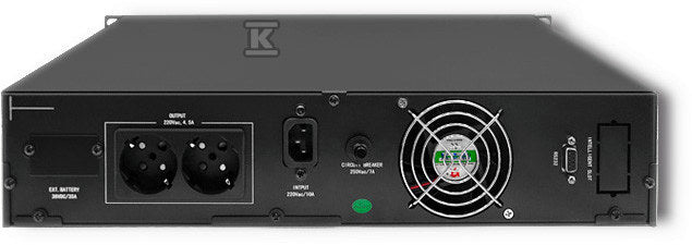 Zasilacz awaryjny UPS RACK 1KVA 800 W LCD