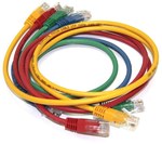 Patchcord Cat 6 RJ45 1m niebieski