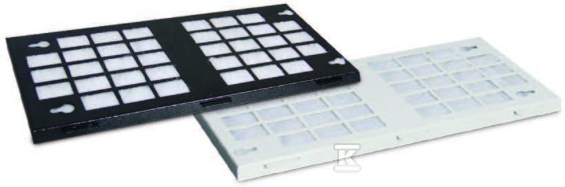 Panel filtracyjny czarny