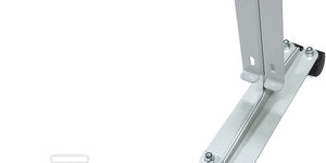 Stelaż z kółkami do grzejników metalowych oraz ceramicznych HD-WAVE - szary
