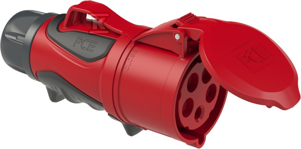 Gniazdo przenośne 16A 5P 6h GRIP IP44
