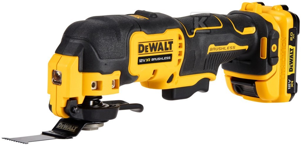 DeWalt 12V XR Narzędzie oscylacyjne 2 x 2Ah