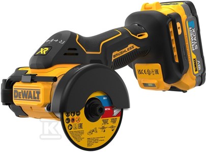 DeWalt 18V XR Przecinarka 76mm 2 x 1.7Ah POWERSTACK