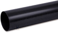 Rura spustowa PVC 100x3000 bezkielichowa, kolor czarny RAL9017, system rynnowy "Karolina"