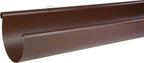 Rynna dachowa PVC 125x3000, kolor brązowy RAL8017, system rynnowy "Karolina"