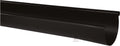 Rynna dachowa PVC 100x3000, kolor czarny RAL9017, system rynnowy "Karolina"