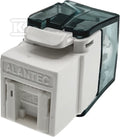 Moduł keystone RJ45 beznarzędziowy UTP kat.6 ALANTEC Plus - badanie jakości INTERTEK (USA) - PODWYŻSZONE PARAMETRY TRANSMISYJNE