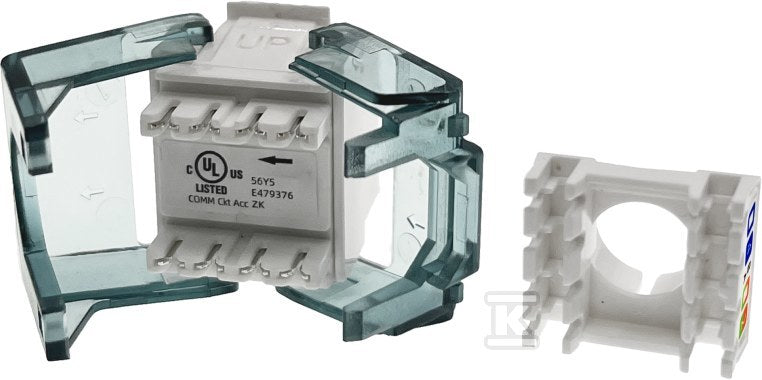 Moduł keystone RJ45 beznarzędziowy UTP kat.6 ALANTEC Plus - badanie jakości INTERTEK (USA) - PODWYŻSZONE PARAMETRY TRANSMISYJNE
