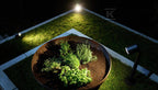 Oprawa ogrodowa LED reflektor ze szpikulcem, Steinel Spot Garden Nightautomatic z czujnikiem zmierzchu, GU10 7W 3000K 520lm, IP44, antracyt