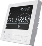 Grzejnik stalowy HD-WAVE STEEL z włącznikiem on/off, moc 750 W - biały