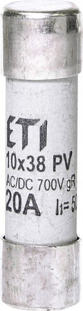 Wkładka topikowa cylindryczna PV gR 700V CH10X38 GR 20A/700V AC/DC
