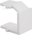 Zaślepka otworu wtyku RJ45/RJ12 do pokrywy gniazda teleinformatycznego: Jasnoszary mat, SIMON55