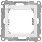 Adapter (przejściówka) na osprzęt standardu 45 × 45 mm: Biały mat, SIMON55