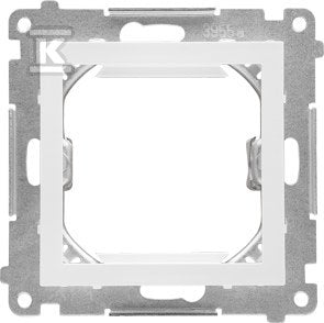 Adapter (przejściówka) na osprzęt standardu 45 × 45 mm: Biały mat, SIMON55