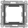 Adapter (przejściówka) na osprzęt standardu 45 × 45 mm: Grafitowy mat, SIMON55
