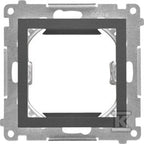 Adapter (przejściówka) na osprzęt standardu 45 × 45 mm: Grafitowy mat, SIMON55