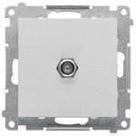 Przycisk podwójny zwierny bez piktogramu (moduł) 10 AX, 250 V~, szybkozłącza: Aluminium mat, SIMON55