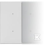 Klawisz połówkowy bez piktogramu do produktów elektronicznych: Jasnoszary mat, SIMON55