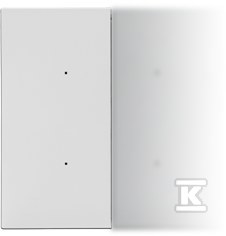 Klawisz połówkowy bez piktogramu do produktów elektronicznych: Jasnoszary mat, SIMON55