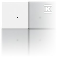 Klawisz 1/4 bez piktogramu do produktów elektronicznych: Biały mat, SIMON55