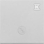 Klawisz pojedynczy z oczkiem z piktogramem "schody" do: SW6M: Aluminium mat, SIMON55