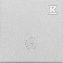 Klawisz pojedynczy z oczkiem z piktogramem "schody" do: SW6M: Aluminium mat, SIMON55