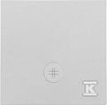 Klawisz pojedynczy z oczkiem z piktogramem krzyżowym do: SW7M: Aluminium mat, SIMON55