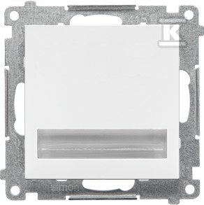 Oprawa oświetleniowa LED 230 V (0,93 W). Barwa ciepła biała 3100 K: Biały mat, SIMON55
