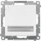 Oprawa oświetleniowa LED 230 V (0,9 W). Barwa neutralna 4200 K: Biały mat, SIMON55