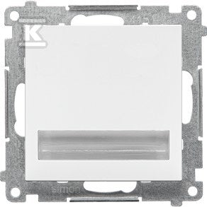 Oprawa oświetleniowa LED 230 V (0,9 W). Barwa neutralna 4200 K: Biały mat, SIMON55