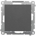 Przycisk pojedynczy zwierny bez piktogramu (moduł) 10AX, 250V~, szybkozłącza, beż, BASIC MODUŁ