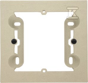 Puszka natynkowa 1-krotna do ramek LINE/DUO. Wyokość: 40mm: Szampański mat, SIMON55