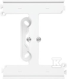 Puszka natynkowa do ramek LINE/DUO – element rozszerzający puszkę pojedynczą składaną TSC do ramek wielokrotnych. Wysokość: 40mm: Biały mat, SIMON55