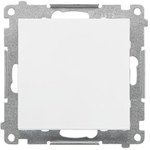 Gniazdo komputerowe pojedyncze RJ45 kategoria 6, ekranowane z przesłoną przeciwkurzową (moduł): Jasnoszary mat, SIMON55