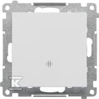 Łącznik krzyżowy (moduł) 10 AX, 250 V~, szybkozłącza: Jasnoszary mat, SIMON55