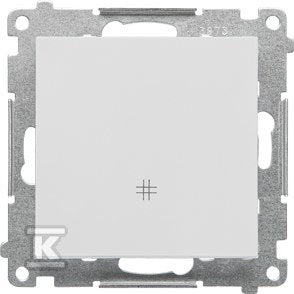Łącznik krzyżowy (moduł) 10 AX, 250 V~, szybkozłącza: Jasnoszary mat, SIMON55